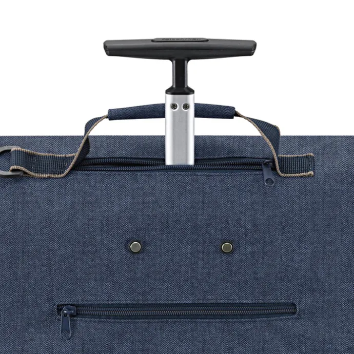 Reisenthel Shopping Trolley M herringbone dark blue