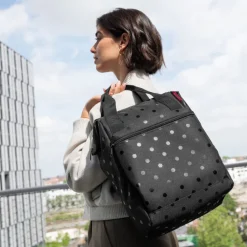 Reisenthel Travelling Allrounder R glossy dots black