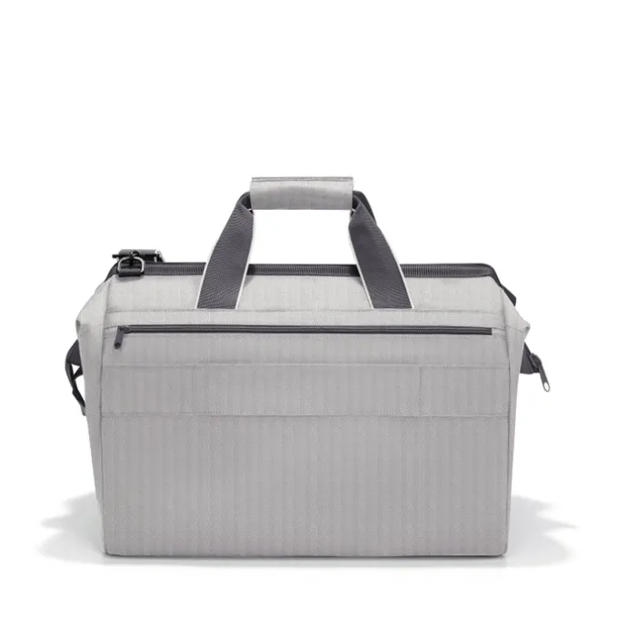 Reisenthel Travelling Allrounder L Pocket herringbone grey