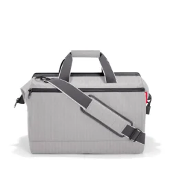 Reisenthel Travelling Allrounder L Pocket herringbone grey