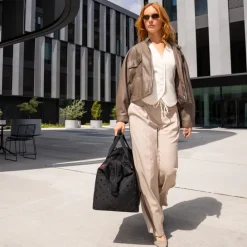 Reisenthel Travelling Allrounder L glossy dots black