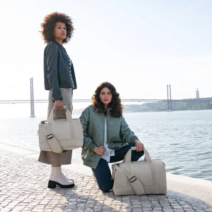 Reisenthel Travelling Allrounder L herringbone sand
