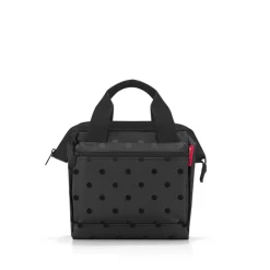 Reisenthel Travelling Allrounder Cross glossy dots black
