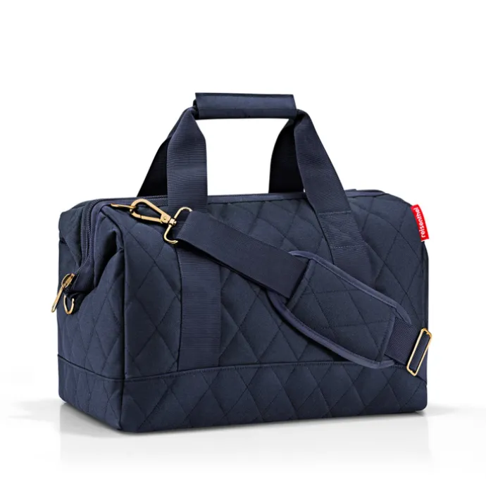 Reisenthel Travelling Allrounder M rhombus midnight gold