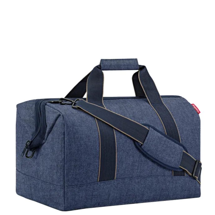 Reisenthel Travelling Allrounder L herringbone dark blue