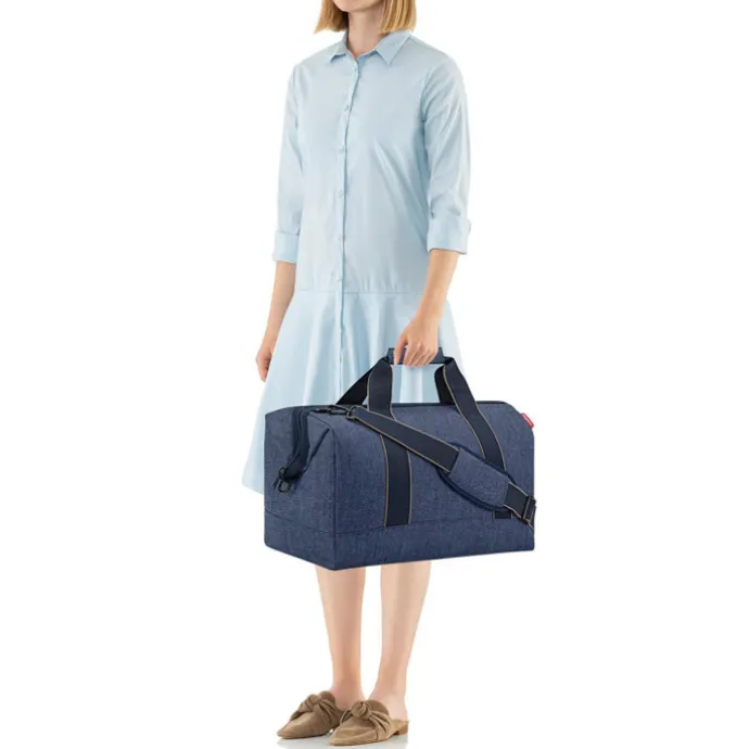 Reisenthel Travelling Allrounder L herringbone dark blue