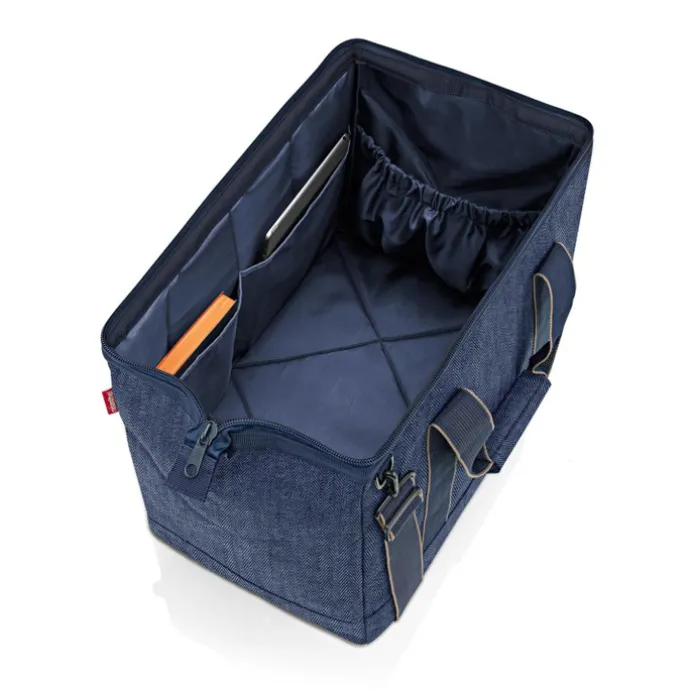 Reisenthel Travelling Allrounder L herringbone dark blue