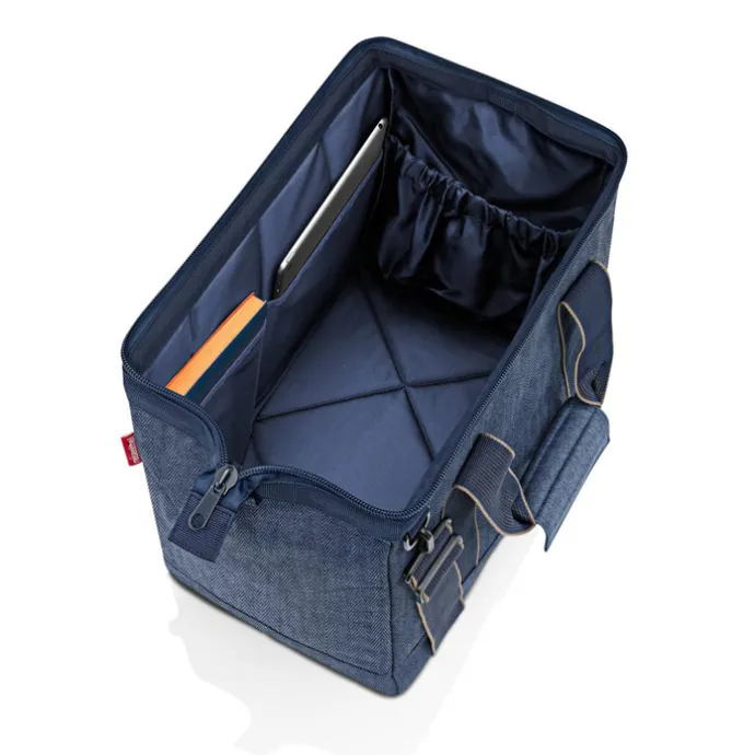 Reisenthel Travelling Allrounder M herringbone dark blue