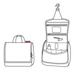 Reisenthel Travelling Toiletbag twist silver