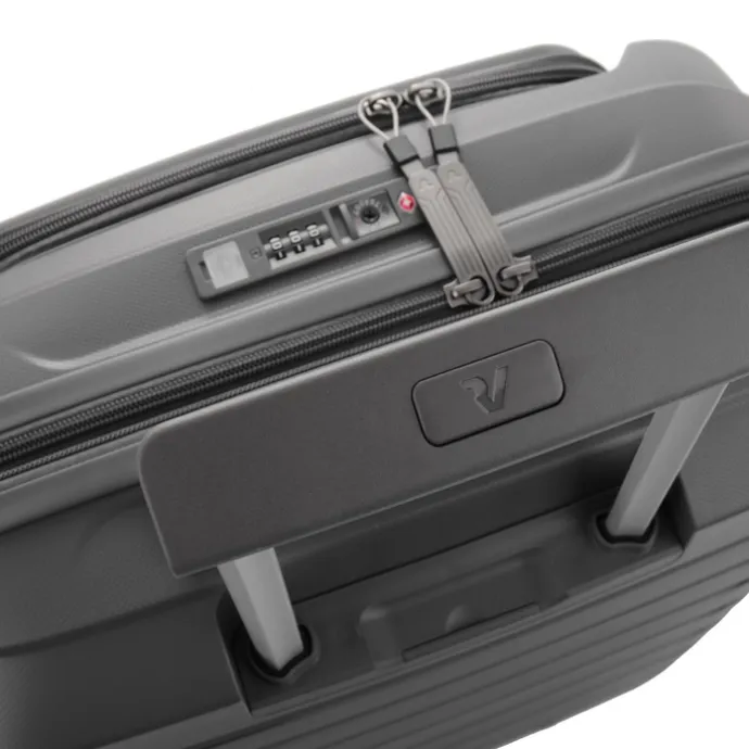 Roncato B-Flying Cabin Trolley 55 with Front Pocket nero