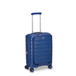 Roncato B-Flying Cabin Trolley 55 with Front Pocket blu notte