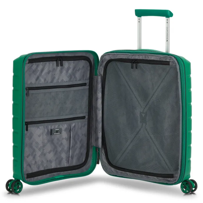 Roncato B-Flying Expandable Trolley 55 brilliant green