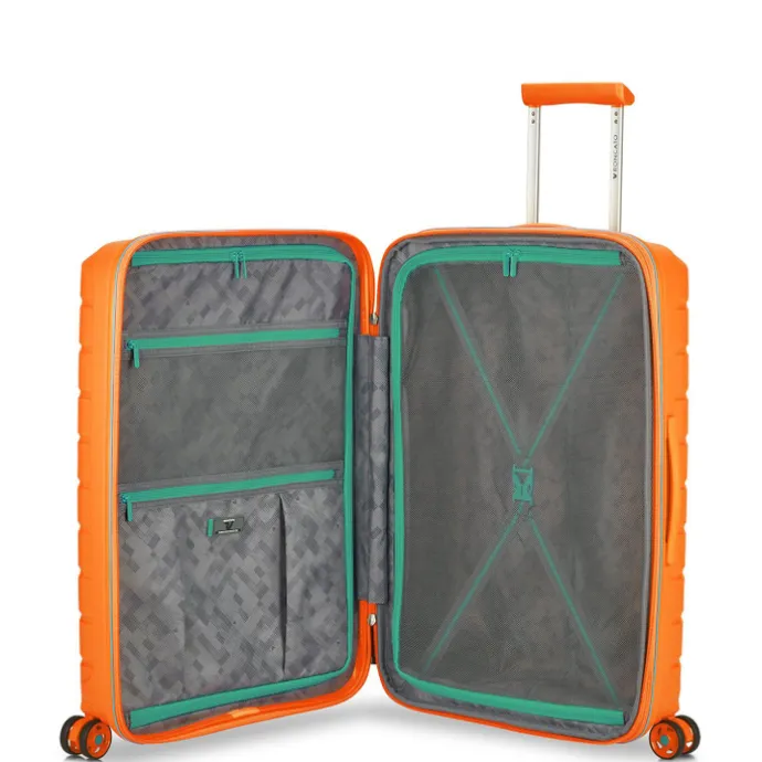 Roncato B-Flying Expandable Trolley 68 spot apricot orange