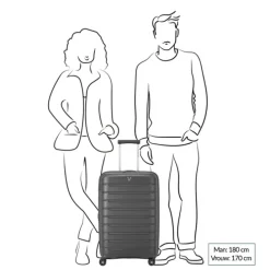 Roncato B-Flying Expandable Trolley 68 antracite