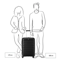 Roncato B-Flying Expandable Trolley 68 salvia
