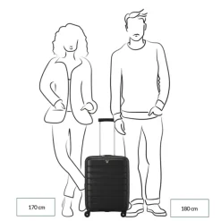 Roncato B-Flying Expandable Trolley 55 flyingorchid