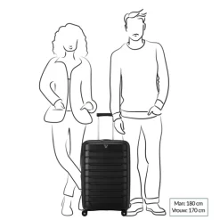 Roncato B-Flying Expandable Trolley 68 rosso