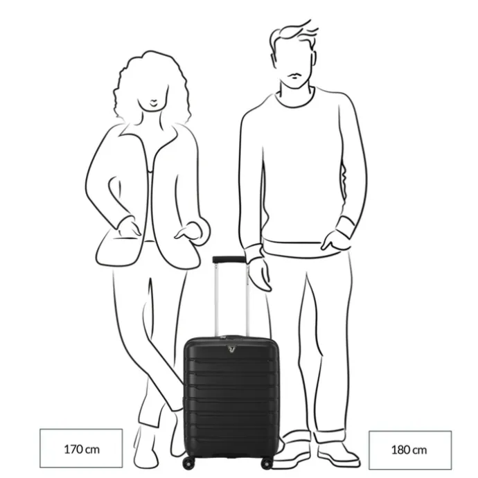 Roncato B-Flying Expandable Trolley 55 salvia