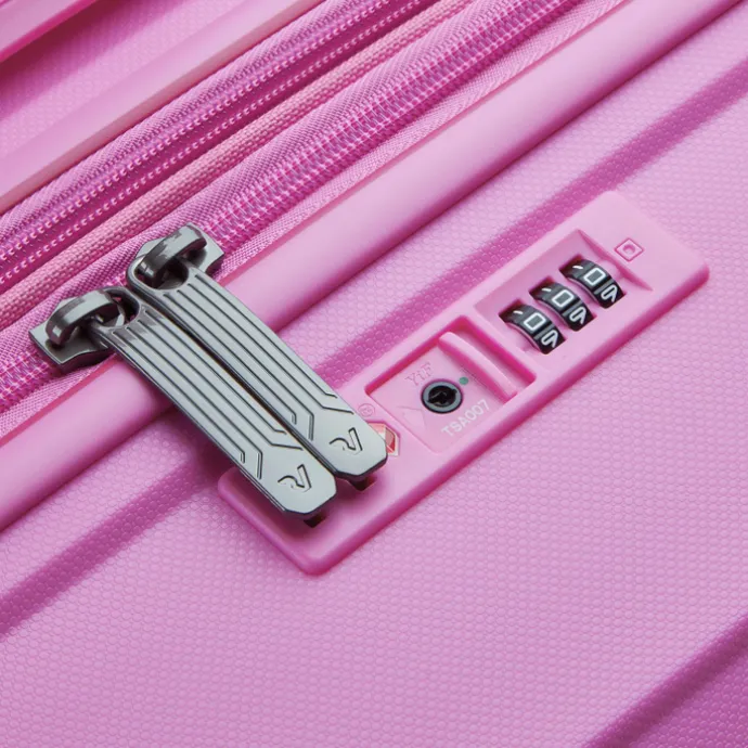 Roncato B-Flying Expandable Trolley 55 spot pink