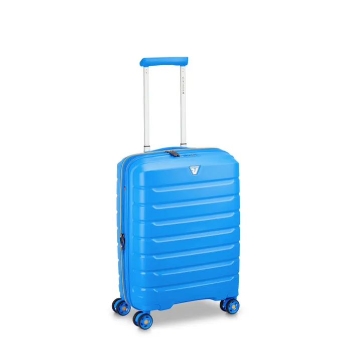 Roncato B-Flying Expandable Trolley 55 spot sky blue