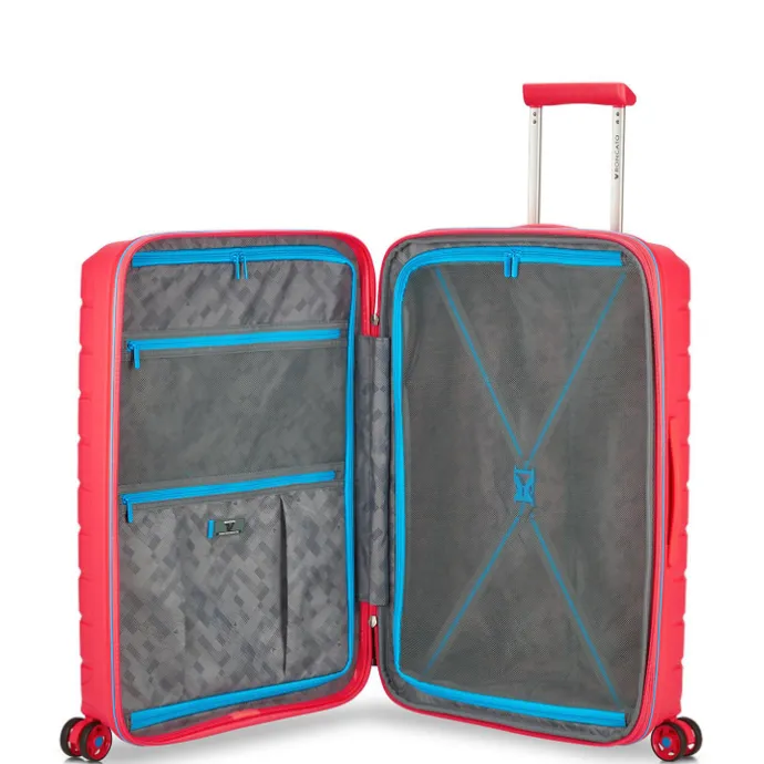 Roncato B-Flying Expandable Trolley 68 spot radiant red