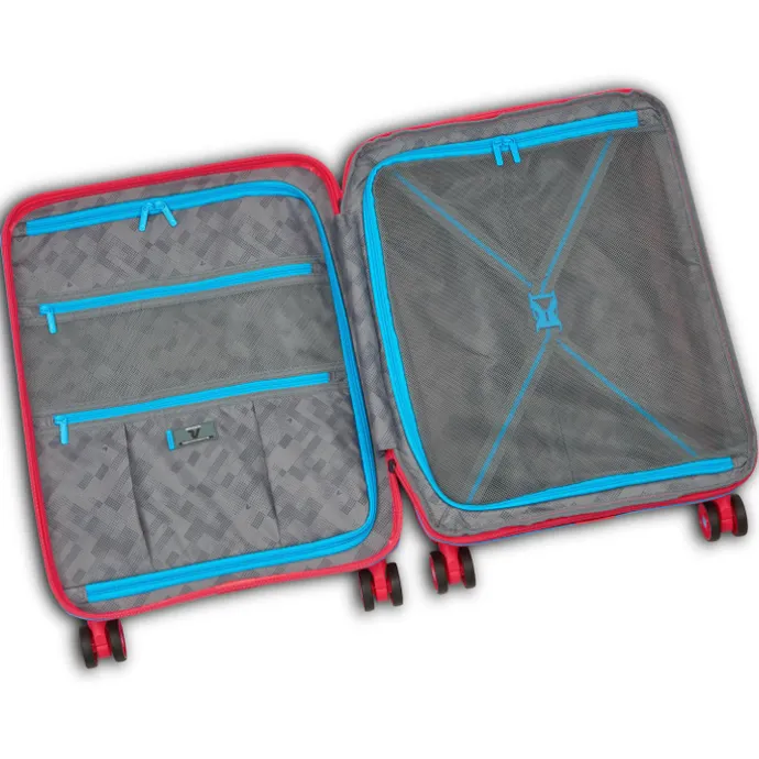 Roncato B-Flying Expandable Trolley 55 spot radiant red