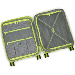 Roncato B-Flying Expandable Trolley 55 spot cyber lime