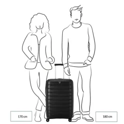 Roncato B-Flying Expandable Trolley 68 flyingorchid