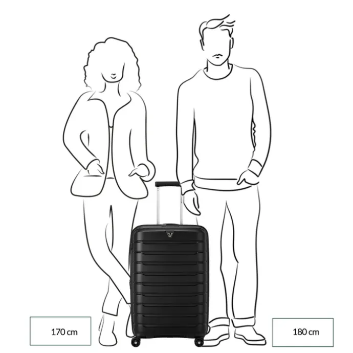 Roncato B-Flying Expandable Trolley 68 flyingorchid
