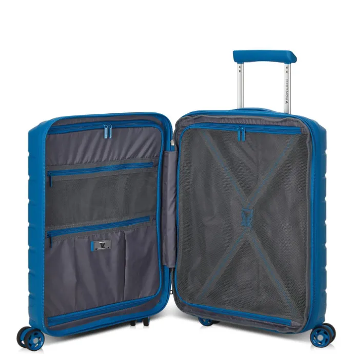 Roncato B-Flying Expandable Trolley 55 denim