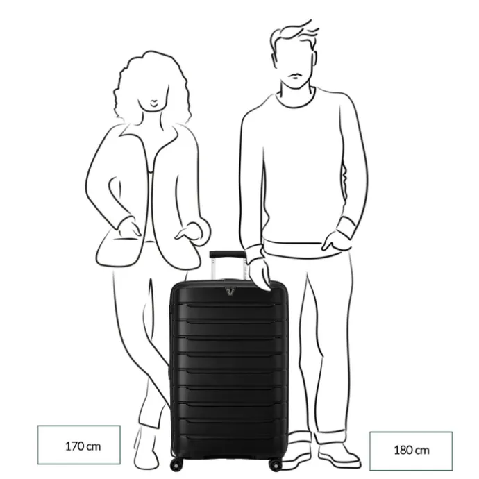 Roncato B-Flying Expandable Trolley 78 flyingorchid