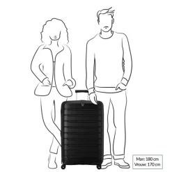 Roncato B-Flying Expandable Trolley 78 rosso