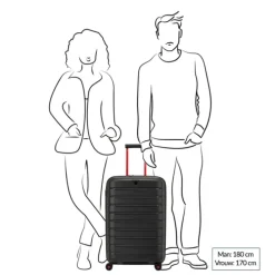 Roncato B-Flying Move Expandable Trolley 68 blu laguna