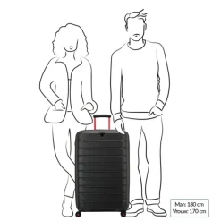 Roncato B-Flying Move Expandable Trolley 78 blu laguna