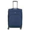 Roncato Gateway 4 Wheel Trolley 66 Expandable blue