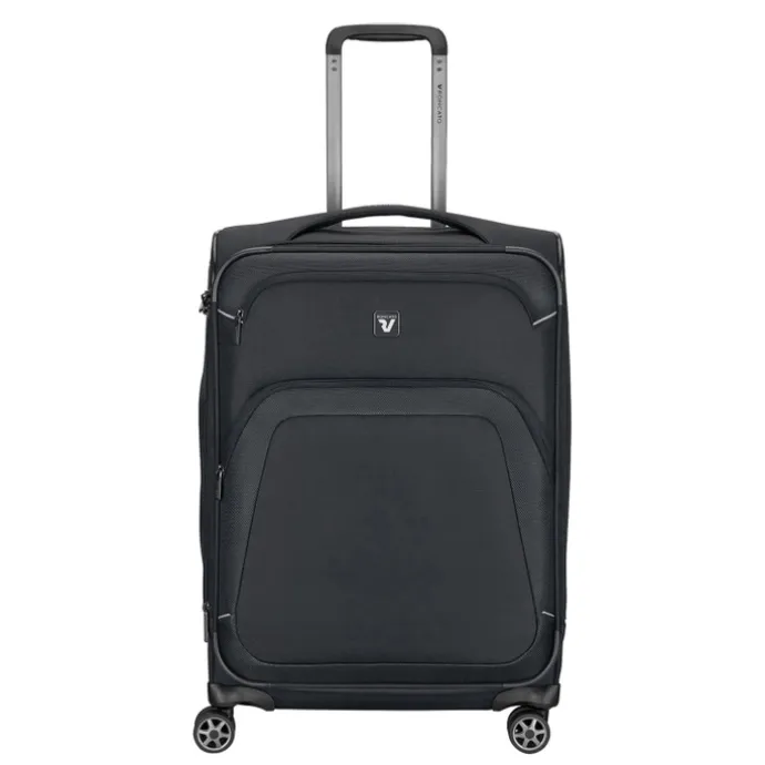 Roncato Gateway 4 Wheel Trolley 66 Expandable black