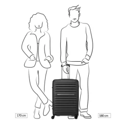Roncato Ibiza Medium Trolley 65 turchese