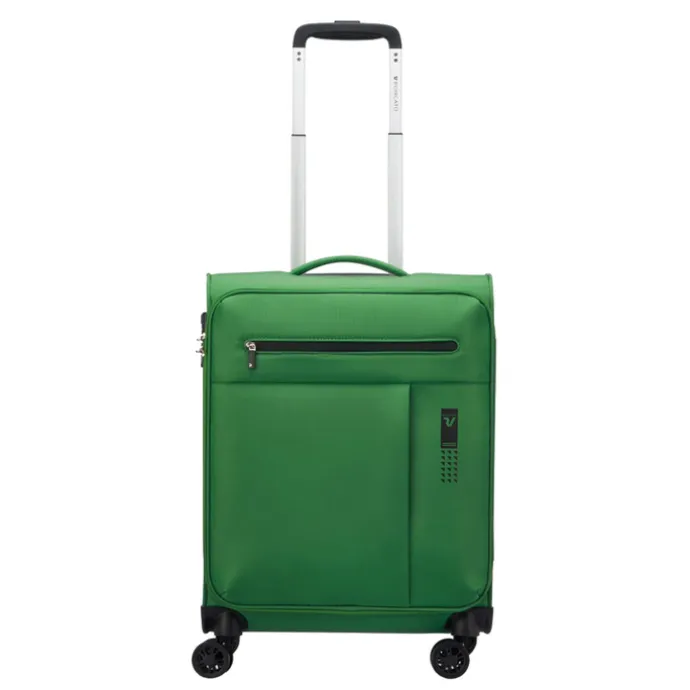 Roncato Lite Soft 4 Wheel Cabin Trolley brilliant green