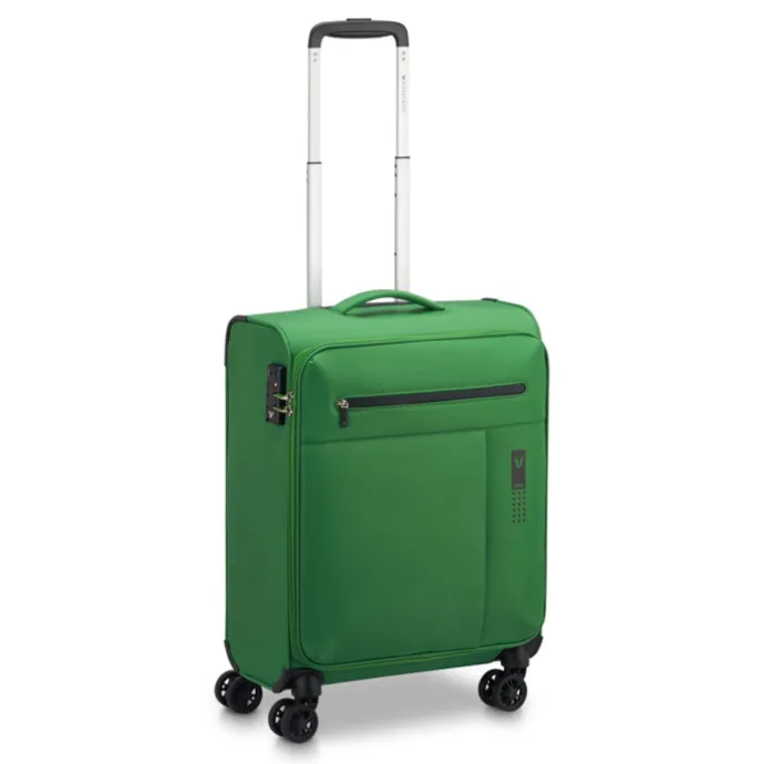 Roncato Lite Soft 4 Wheel Cabin Trolley brilliant green