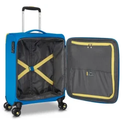 Roncato Lite Soft 4 Wheel Cabin Trolley cobalt blue