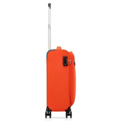 Roncato Lite Soft 4 Wheel Cabin Trolley brilliant orange