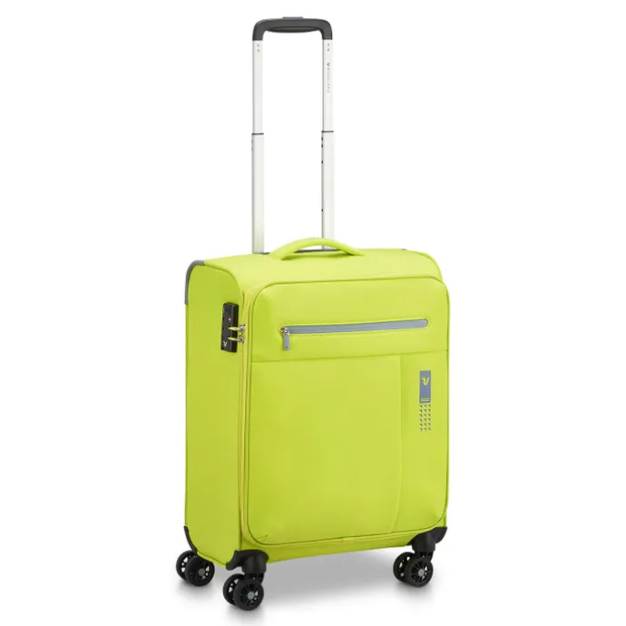 Roncato Lite Soft 4 Wheel Cabin Trolley cyber lime