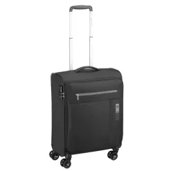 Roncato Lite Soft 4 Wheel Cabin Trolley nero fumo