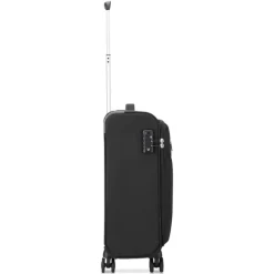 Roncato Lite Soft 4 Wheel Cabin Trolley nero fumo