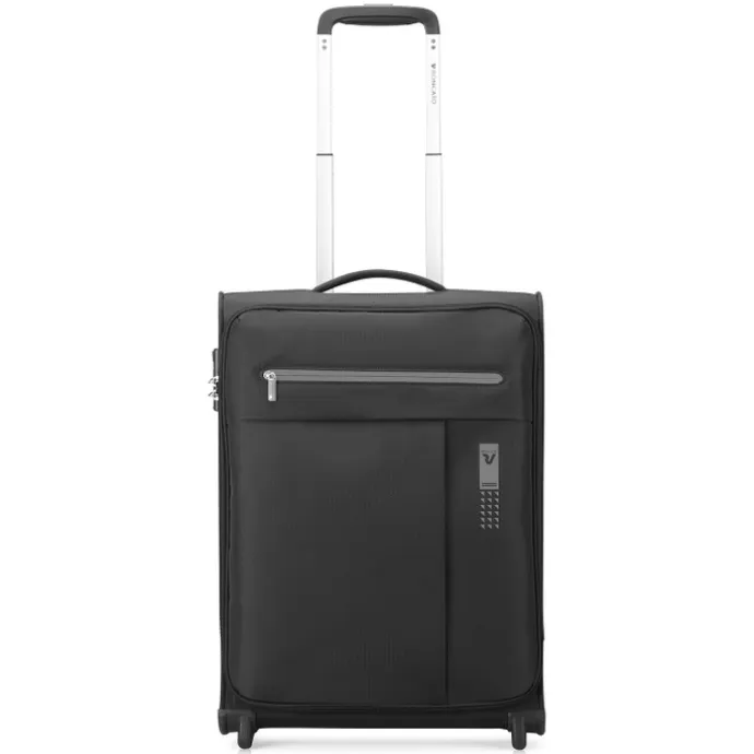 Roncato Lite Soft 2 Wheel Cabin Trolley nero fumo