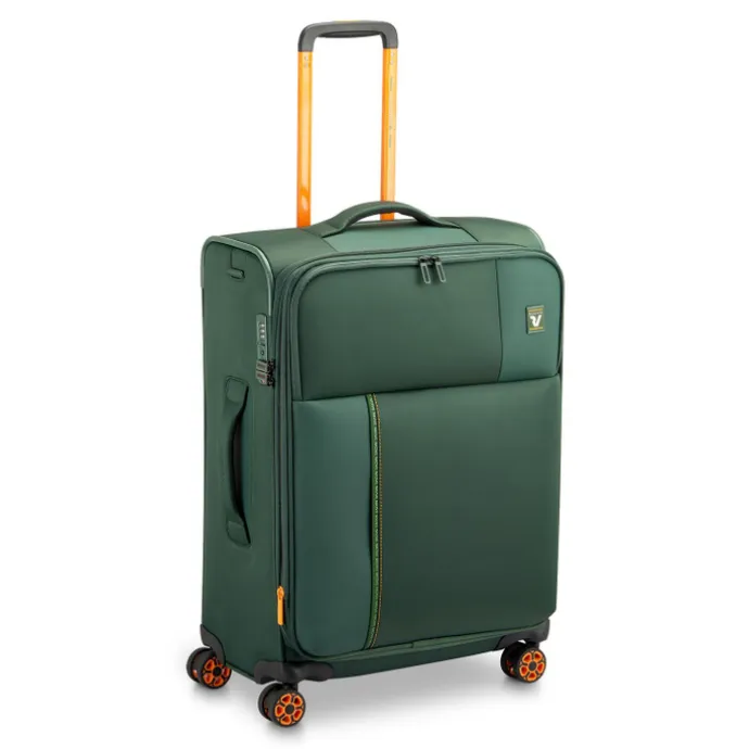 Roncato Move Expandable Trolley 64 verde mimetico
