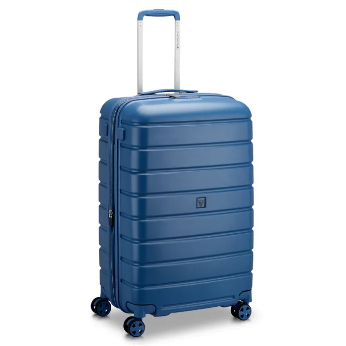 Roncato ReLIFE Expandable Trolley 73 Detachable Wheels blu retro