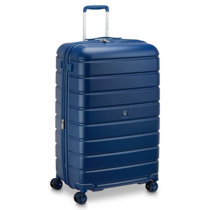 Roncato ReLIFE Expandable Trolley 78 Detachable Wheels blu notte