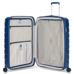 Roncato ReLIFE Expandable Trolley 78 Detachable Wheels blu notte