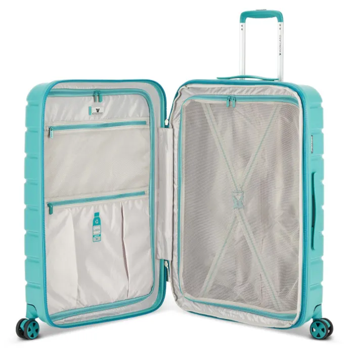 Roncato ReLIFE Expandable Trolley 73 Detachable Wheels salvia